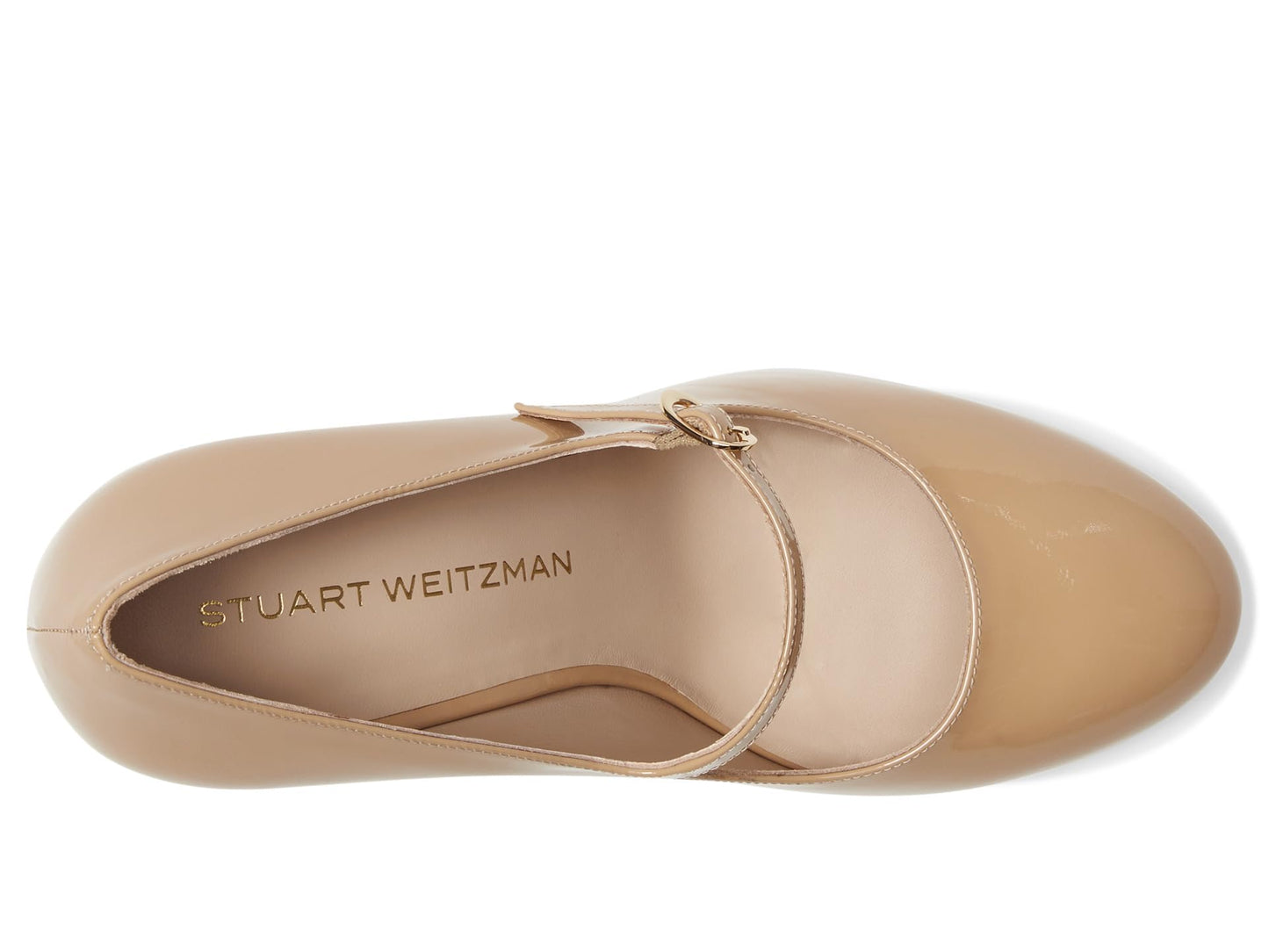 Stuart Weitzman Womens Babette Mary Jane 85 Adobe 6 Medium