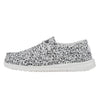 HEYDUDE Boy's Wally Youth Doodle Size 6 | Boy’s Shoes | Boy's Lace Up Loafers | Comfortable & Light-Weight
