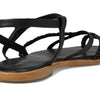 Free People Women's Sunny Days Sandal Black 8 Medium