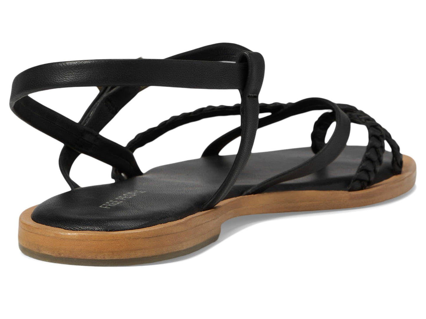 Free People Women's Sunny Days Sandal Black 8 Medium