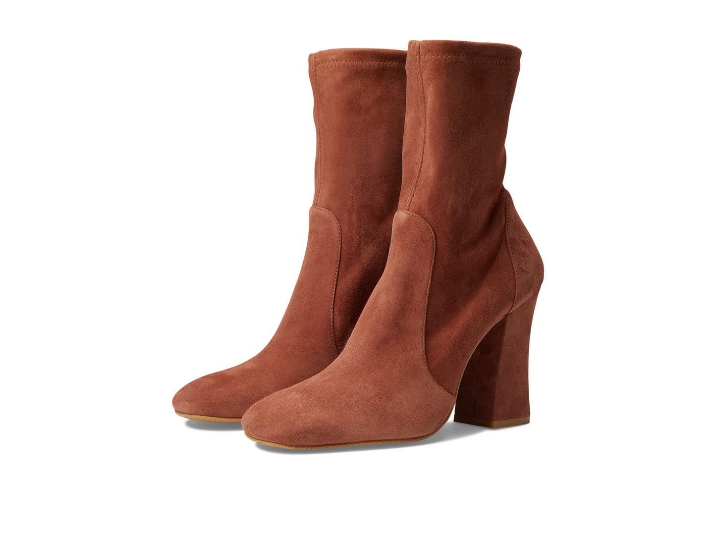 Stuart Weitzman Curveblock 100 Bootie Cappucino 11 B
