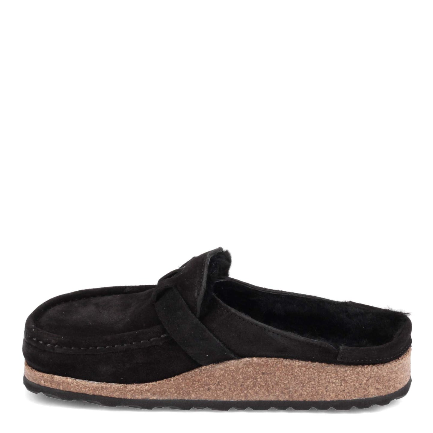 Birkenstock Women's, Buckley Shearling Clog - Narrow Width Black 39 M