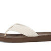 SKECHERS Womens Asana - Valley Chic!, Natural, 8, Medium