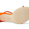 Stuart Weitzman Nudistglam 100 Sandal Neon Blaze/Neon Blaze/Clear 7.5 B
