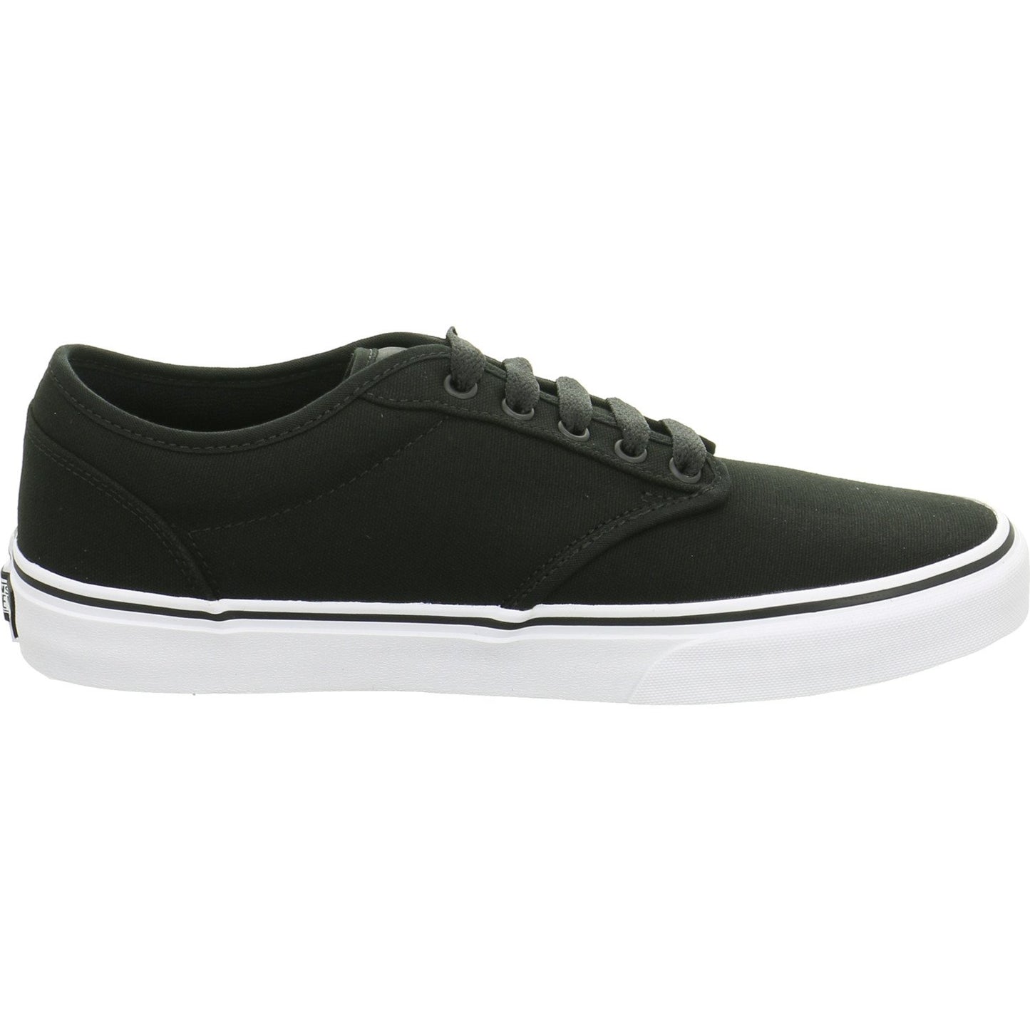 Vans Men's Ward Sneaker, Black ((Canvas) Black/Gum 7hi), 13