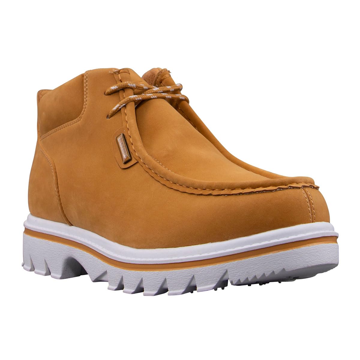 Lugz Men's Fringe Fashion Boot, Golden Wheat/White, 11 M US