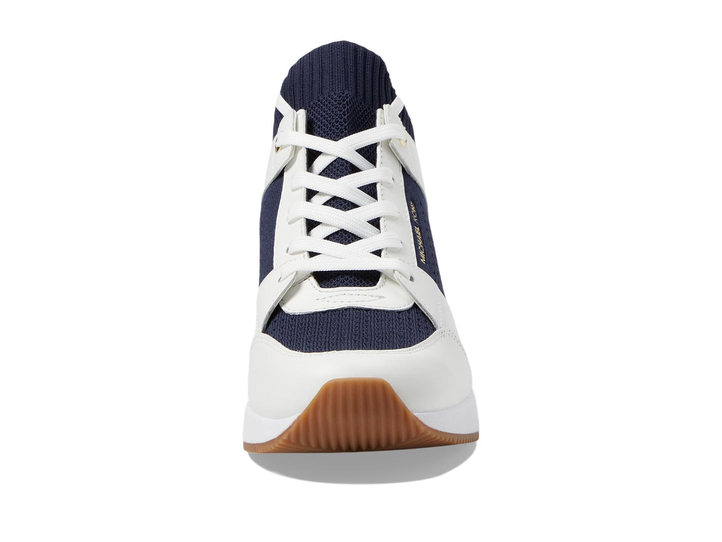 Michael Kors Georgie Knit Trainer Navy 7 M