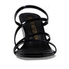 Stuart Weitzman Strapeze 85 Wedge Black 8.5 B