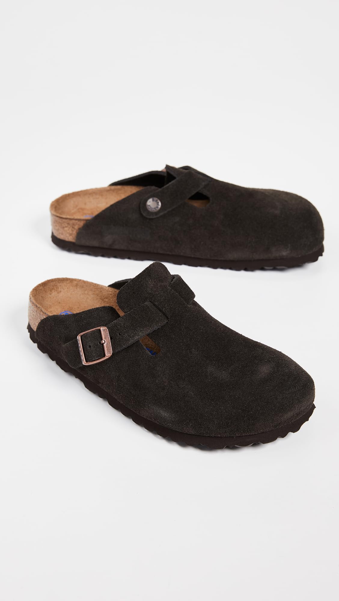 Birkenstock Unisex Arizona Soft Footbed Sandal, Mocha Suede, 45 M EU / 12-12.5 D(M) US