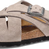 Birkenstock Lugano Soft Footbed Suede Sandals