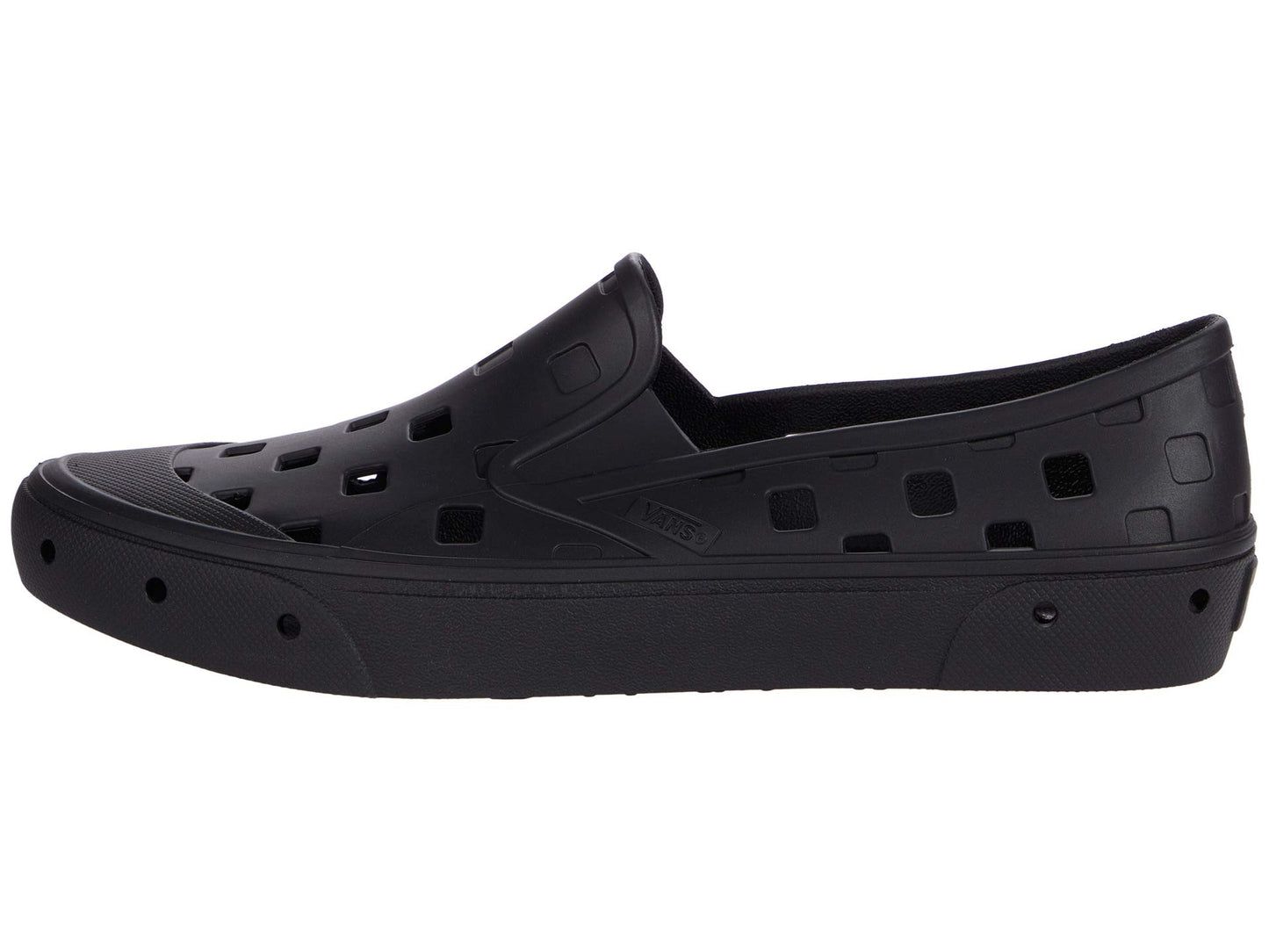 Vans Men's Trek Slip On, Black/Black, Size 6, Trek - Black/Black, 7.5 Women/6 Men