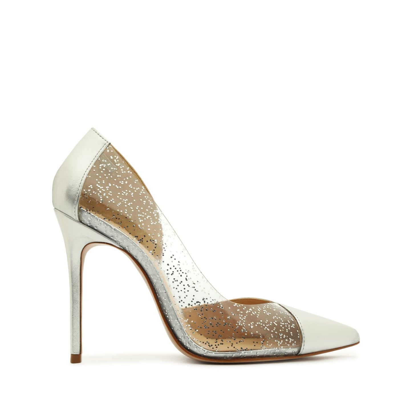 SCHUTZ Cheslie Prata/Cristal 6.5 M