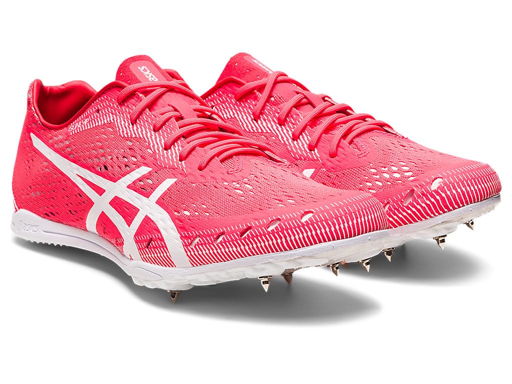 ASICS Unisex Gun Lap 2 Track & Field Shoes, 5M / 6.5W, Diva Pink/White