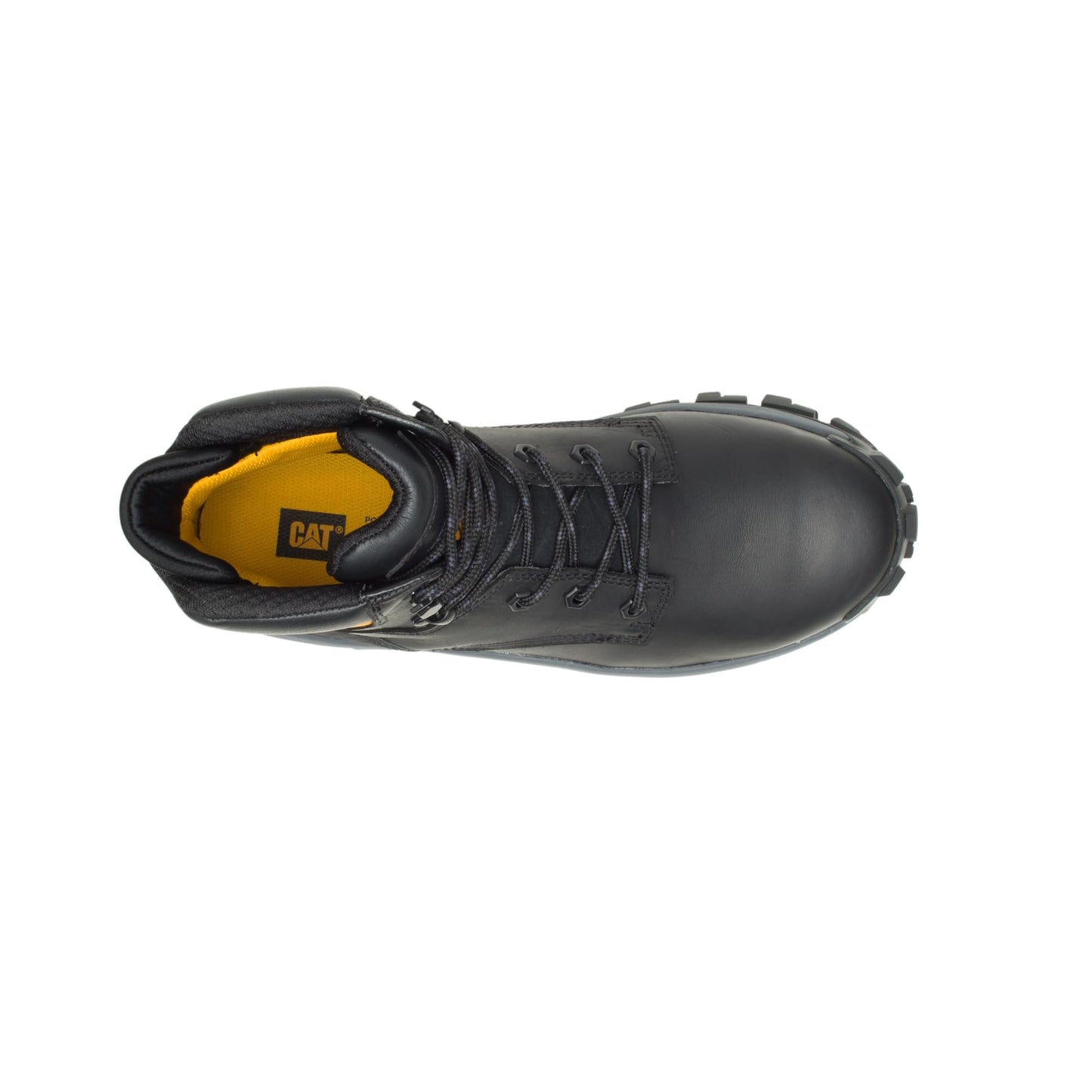 Cat Footwear Men's Invader Hi Steel Toe Construction Boot, Black, 11 W