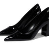 Stuart Weitzman Stuart 85 Block Pump Black 9 B