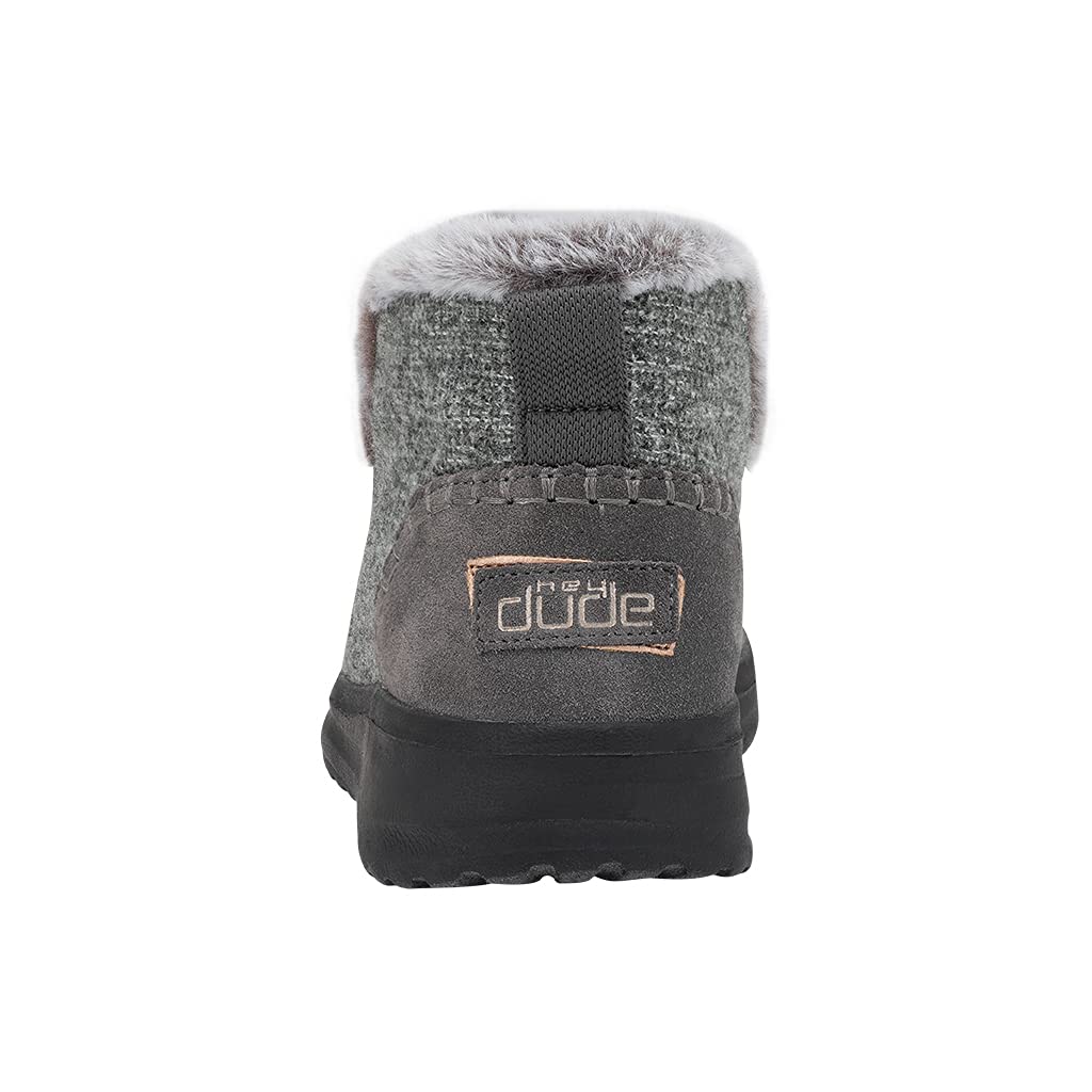 HEYDUDE Women's Denny Sleet Size 8 | Women’s Shoes | Women’s Casual Boots | Comfortable & Light-Weight