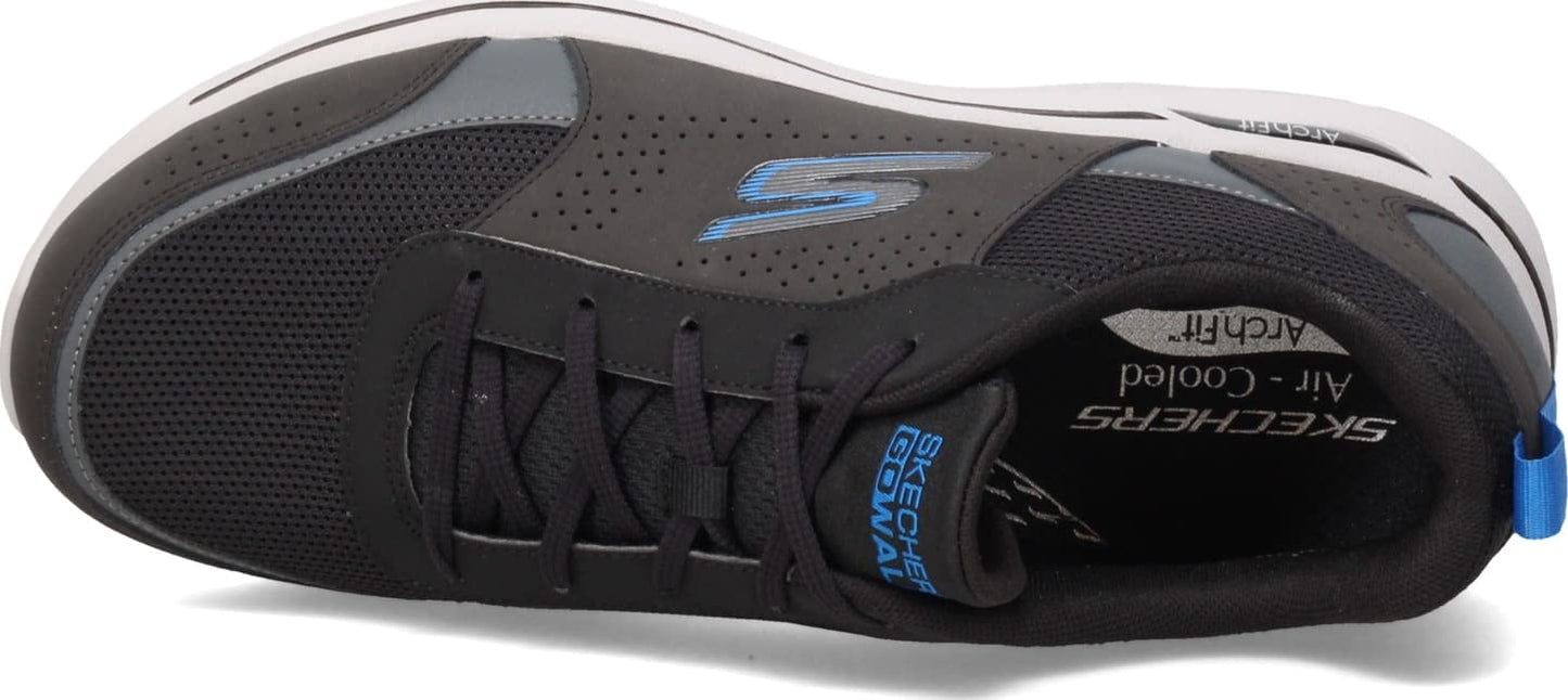 Skechers Go Walk Arch Fit - 216122 Black/Blue 9.5 D (M)