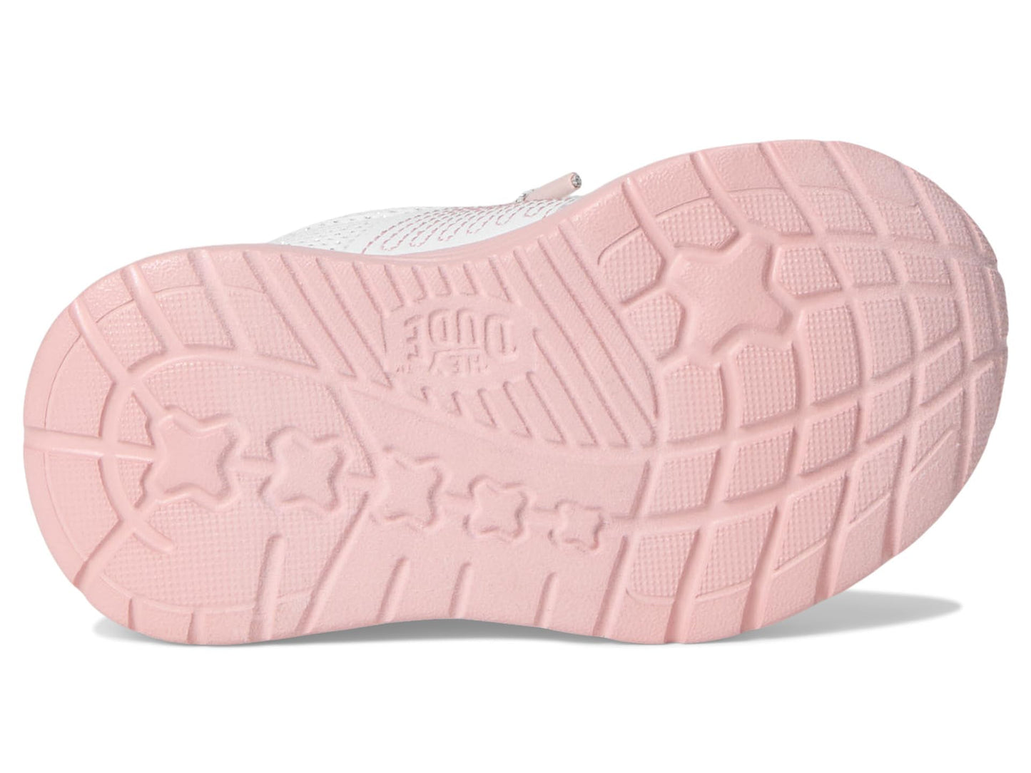 HEYDUDE Kids Womens Sirocco Play Pearl Ombre (Toddler) White/Pink 6 Toddler M