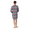 Lauren Ralph Lauren Long Sleeve Brushed Twill His Shirt Sleepshirt Purple Plaid XL (US 16-18)