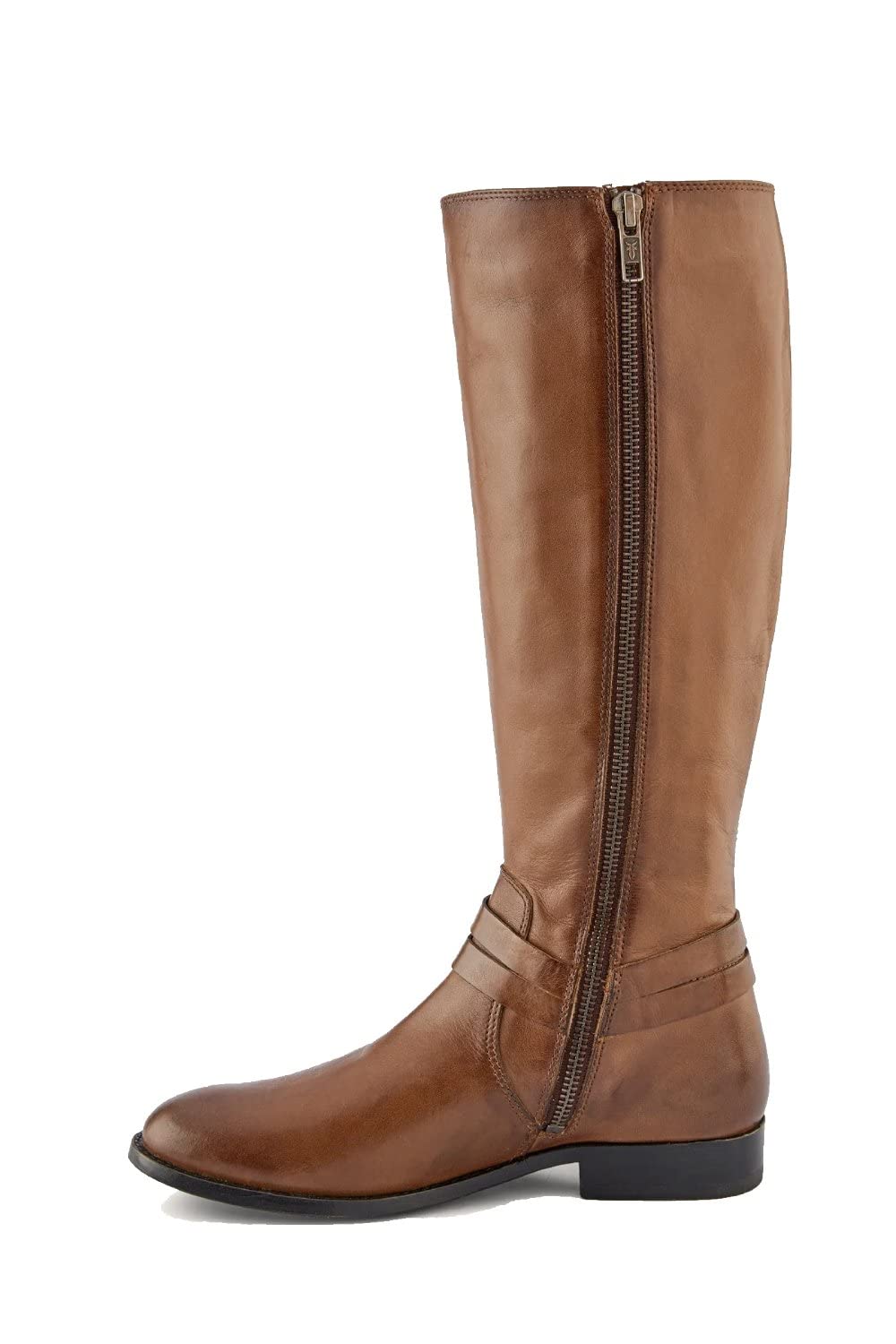 Frye Women's Melissa Belted Tall Knee High Boot, Black - 7M