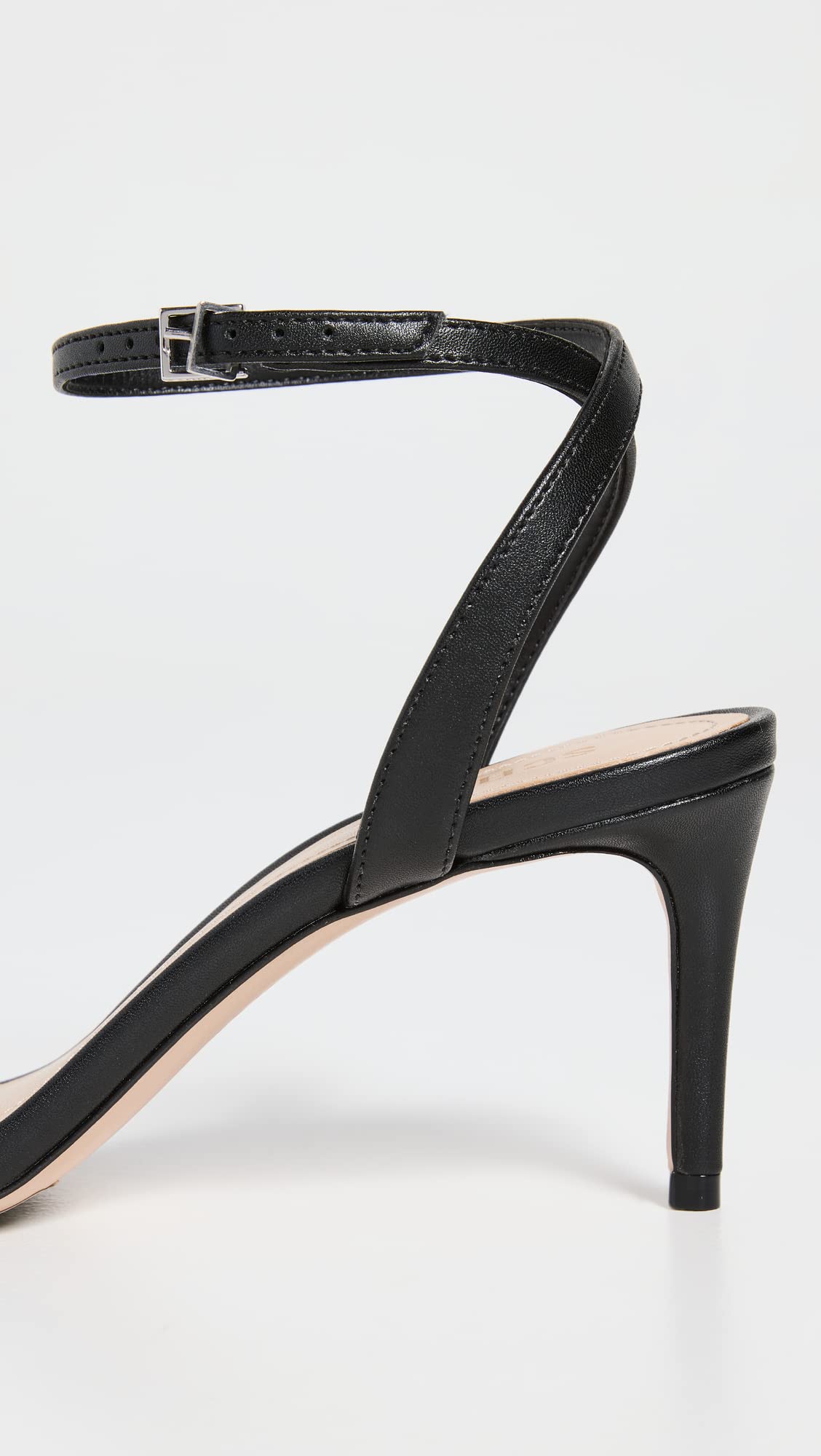 SCHUTZ Women's Laurina Mid Heels, Black, 10 Medium US