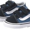 Vans Kids Unisex Old Skool V Shoes, Size 6.5, Color (NVY) Navy