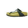 Birkenstock Women's Gizeh Thong Sandal, Black (Birko Flor), 39 N EU/8-8.5 2A(N) US