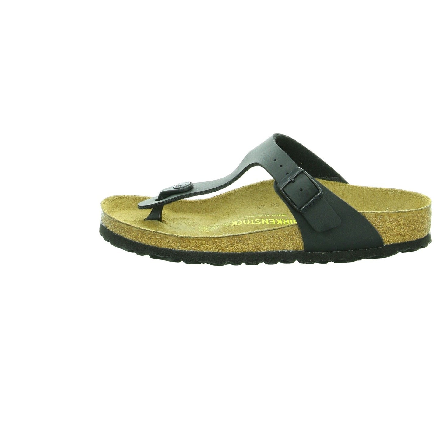 Birkenstock Women's Gizeh Thong Sandal, Black (Birko Flor), 39 N EU/8-8.5 2A(N) US