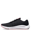 Under Armour Men's Charged Pursuit 3 Twist, (002) Black/Black/Radio Red, 9