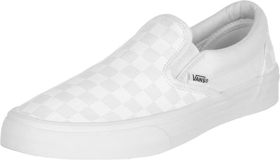 Vans Men's Trainers Slip On, True White Checkerboard, 8 us