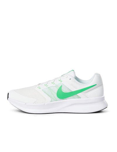Nike Men's Run Swift 3 Road Running Shoes, Summit White/Green Shock-Barely Green, 10
