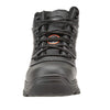 Skechers mens Burgin-sosder Industrial Boot, Black Embossed Leather, 11.5 Wide US