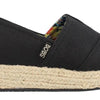 BOBS from Skechers Women's Highlights High Jinx Flat, Black, 8 M US