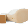 Stuart Weitzman Cayman 85 Block Slide White 8 B