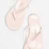 TKEES Women's Glosses Flip Flop, Whipped Cream, 6 B US
