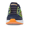 Skechers Kids Boys Turbo Tread Sneaker, Navy/Orange, 10.5, Little Kid