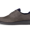 Cole Haan Men’s Shoes - 2.Zerogrand Casual Lightweight Leather Laser Wingtip Oxford, Tornado Nubuck/Pavement, 11-W US