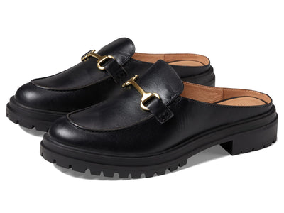 Madewell The Bradley Hardware Lugsole Loafer Mule True Black 7.5 M