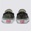Vans - Unisex Classic Slip-On Shoes, Color Green/Multi, Size: 5.5 D(M) US Mens / 7 B(M) US Womens