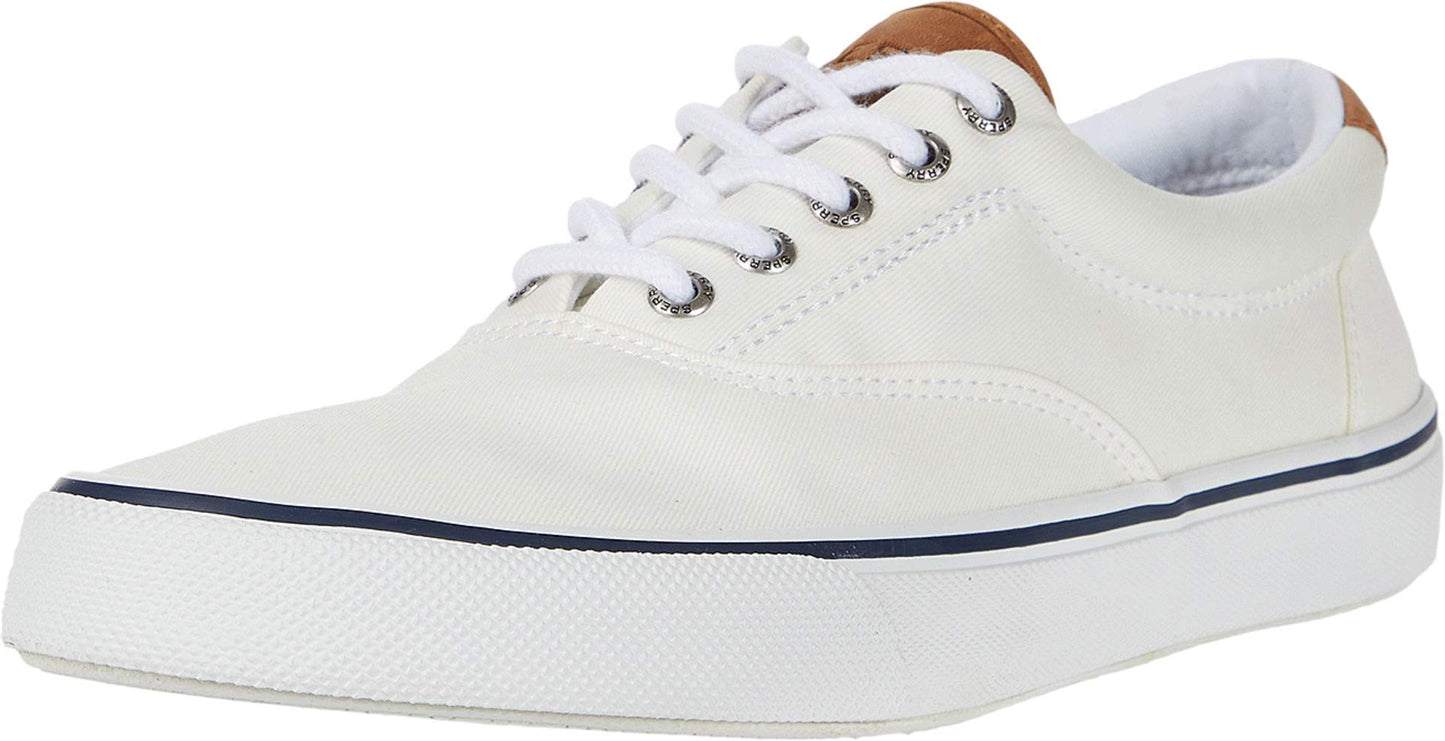 Sperry Striper II CVO Canvas Sw White 13 M (D)