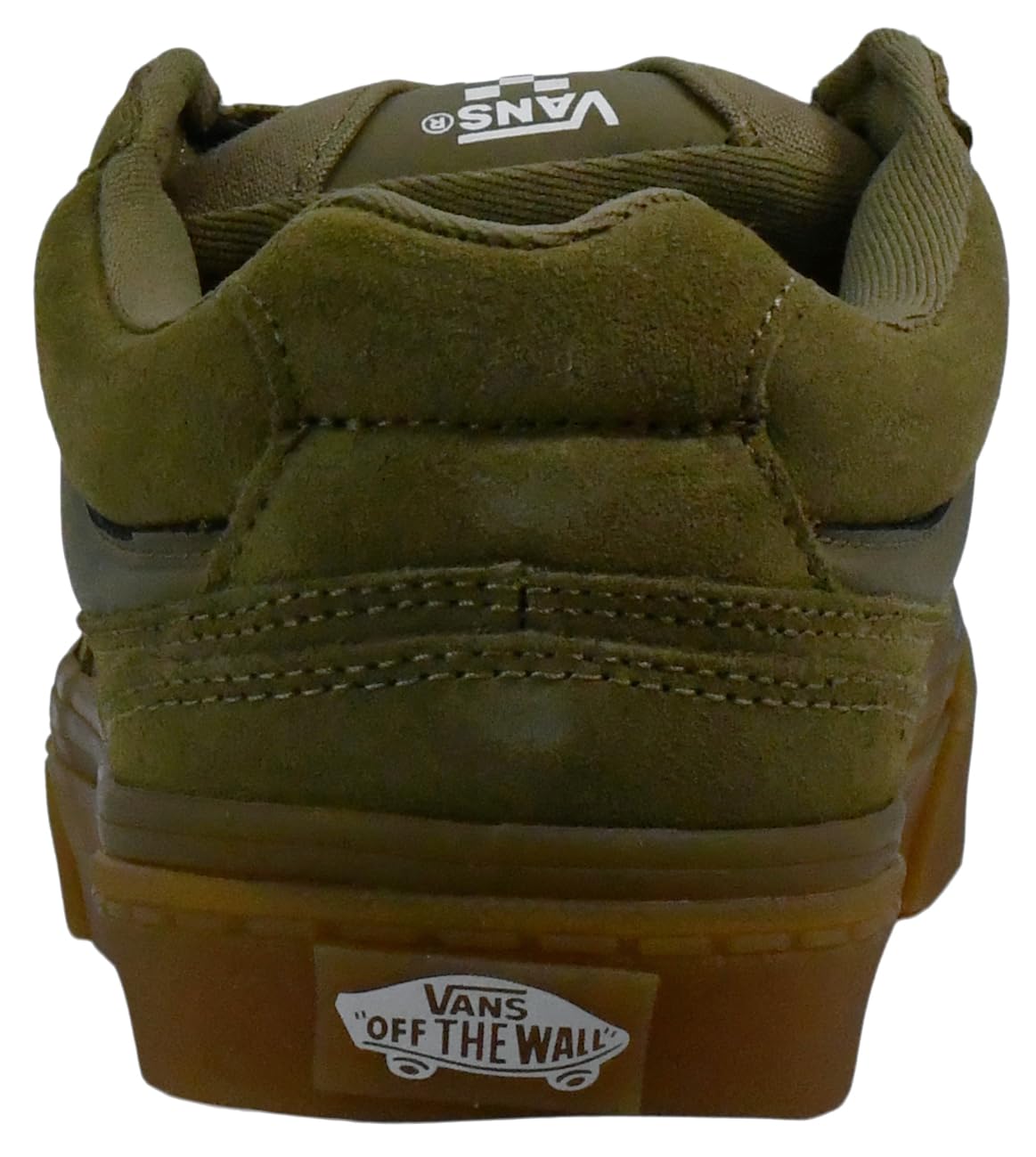 Vans Women's Caldrone Sneaker, Translucent Gum Gothic Olive, 7.5 M US