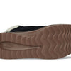 HEYDUDE Women's Wendy Peak Apres Suede Cozstit Black/Tan 9 Medium