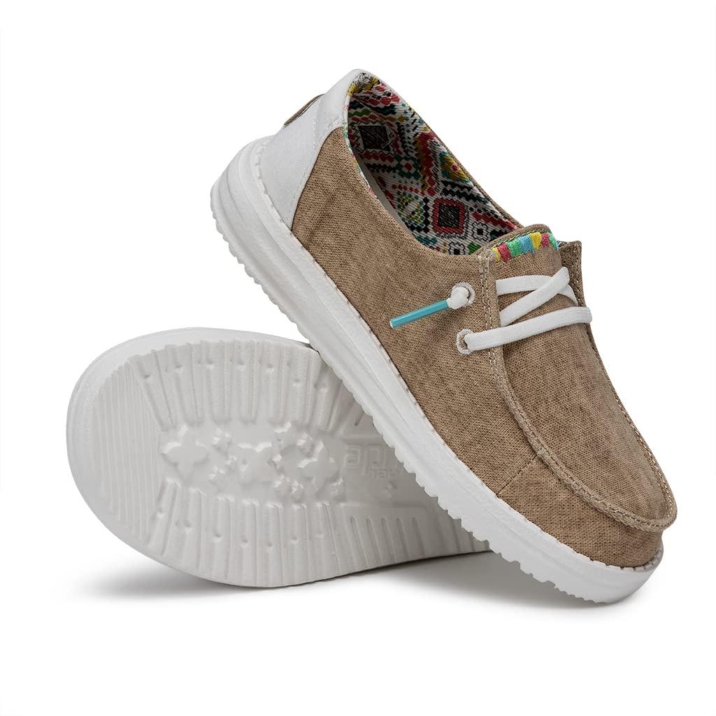 HEYDUDE Wendy Boho (Little Kid/Big Kid) Sand 12 Little Kid M