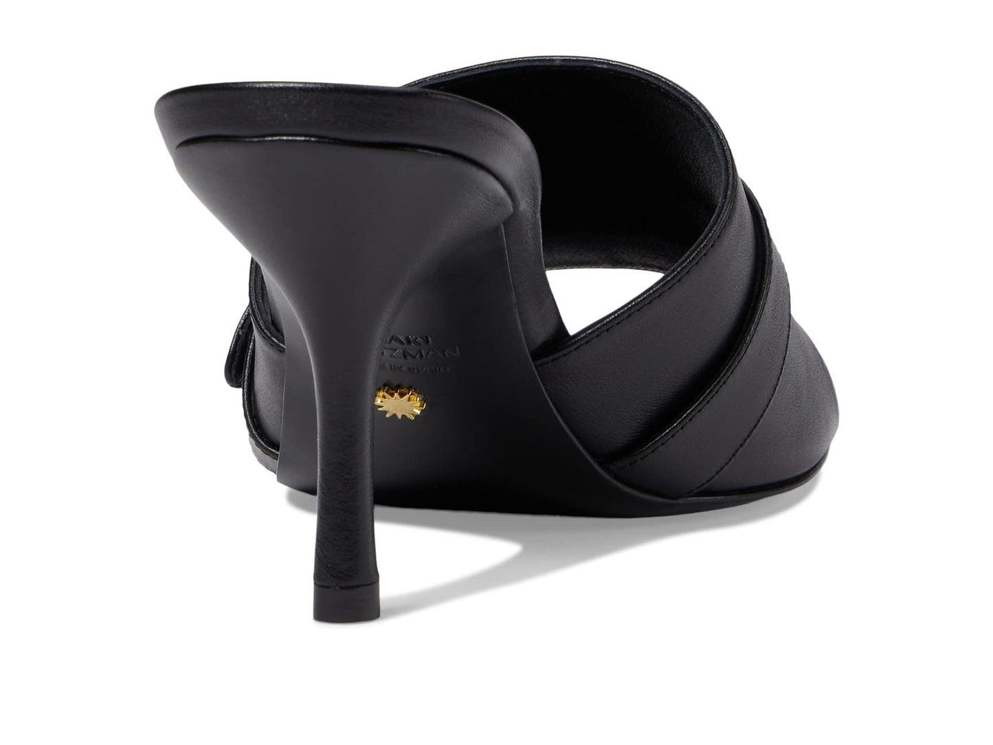 Stuart Weitzman Maverick 75 Slide Black 10 B