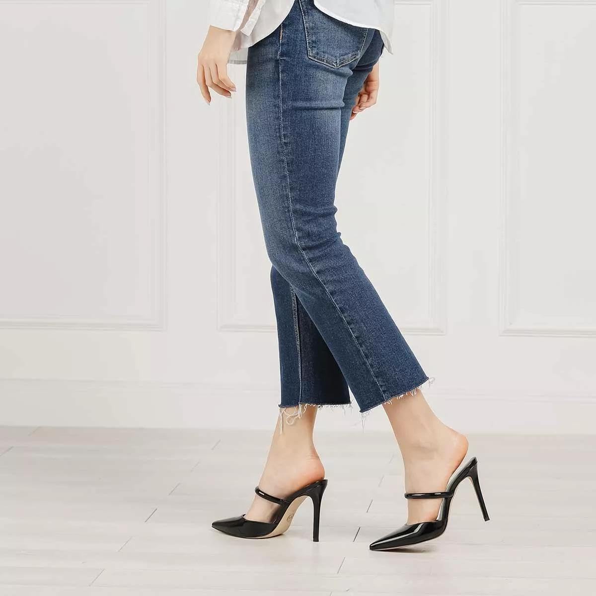 Michael Kors Jessa Mule Pump Black 7.5 M