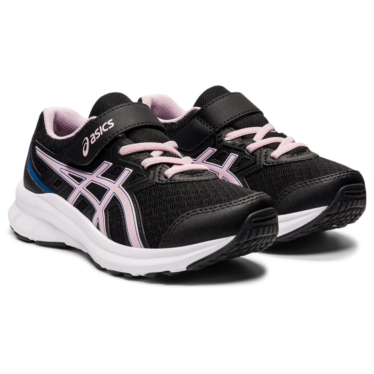 ASICS Girl's Jolt 3 PS (Toddler/Little Kid) Black/Barely Rose 12 Little Kid M