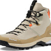 Salewa Women's Puez Knit Mid Powertex Waterproof Trail Boot for Hiking & Trekking - Oatmeal/Quicksand - 9