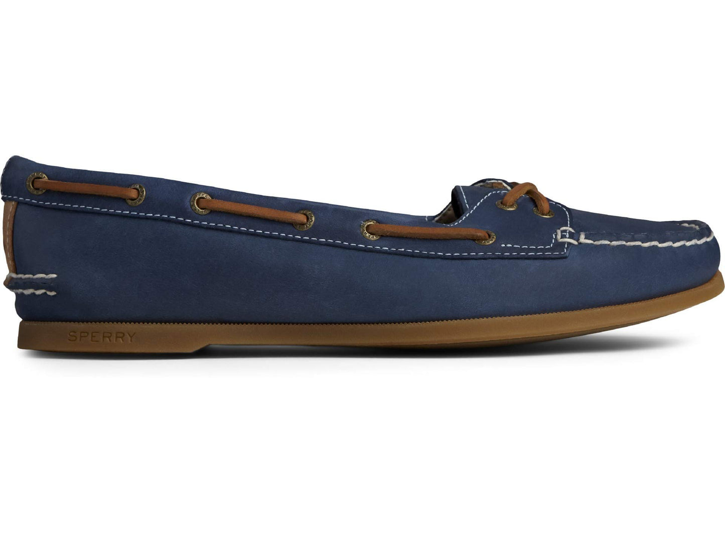 Sperry Women's Authentic Original Skimmer Boat Shoe, NAVY, 10 M US