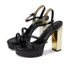 Michael Kors Porter Strappy Platform Black 8.5 M