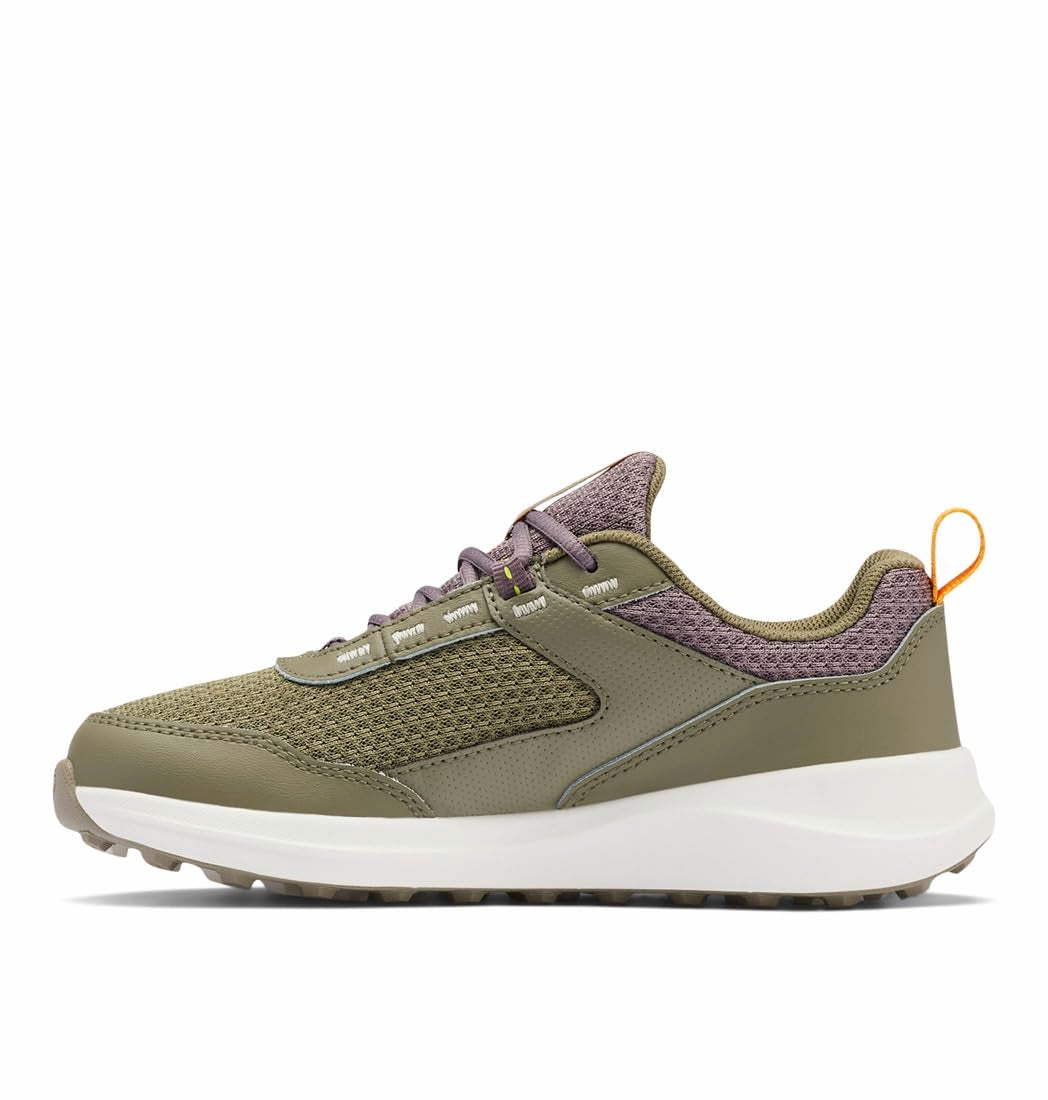 Columbia Youth Unisex Hatana Waterproof, Stone Green/Mango, 5